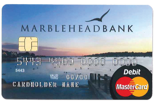 a Marblehead Bank debit card